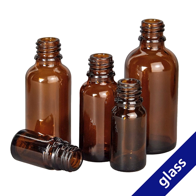 Narrow-mouth bottle amber glass 5 ml